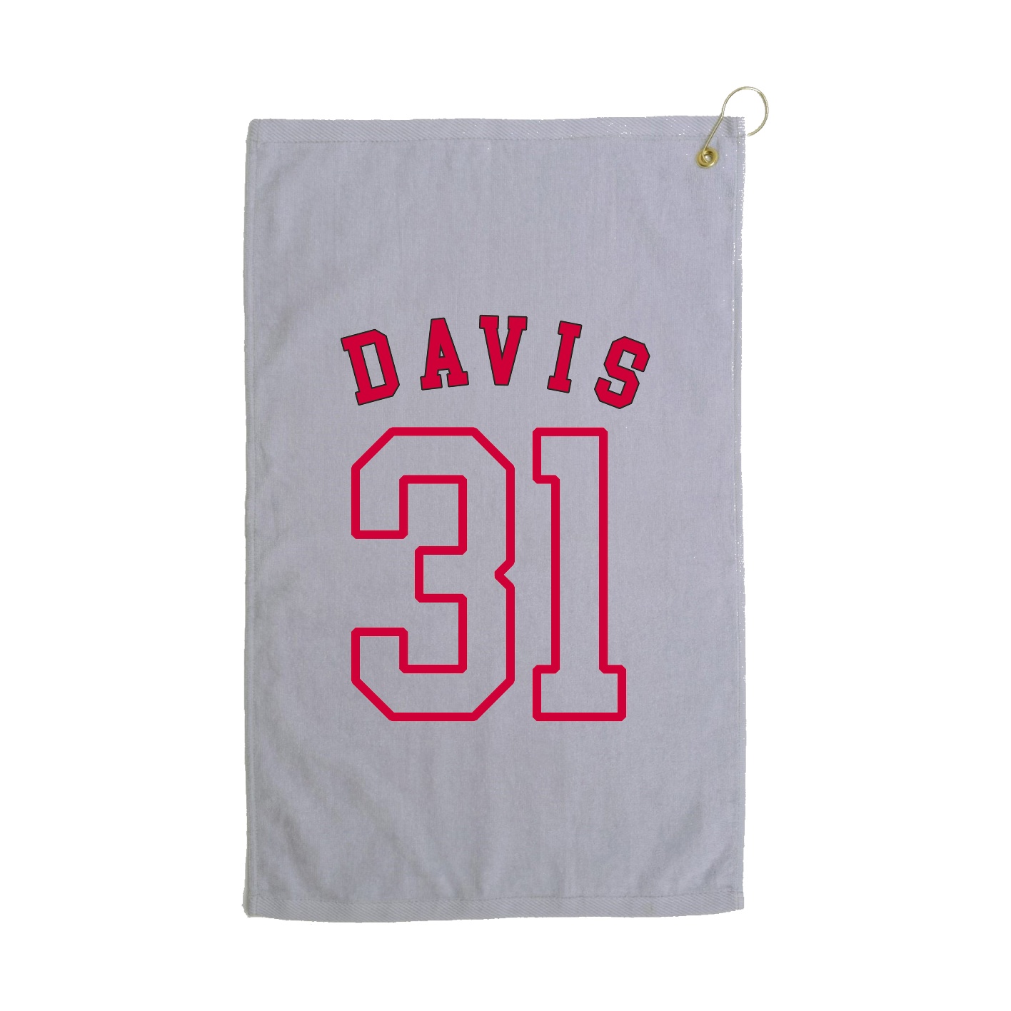 Golf Towel — Shirsey Arch in Grey