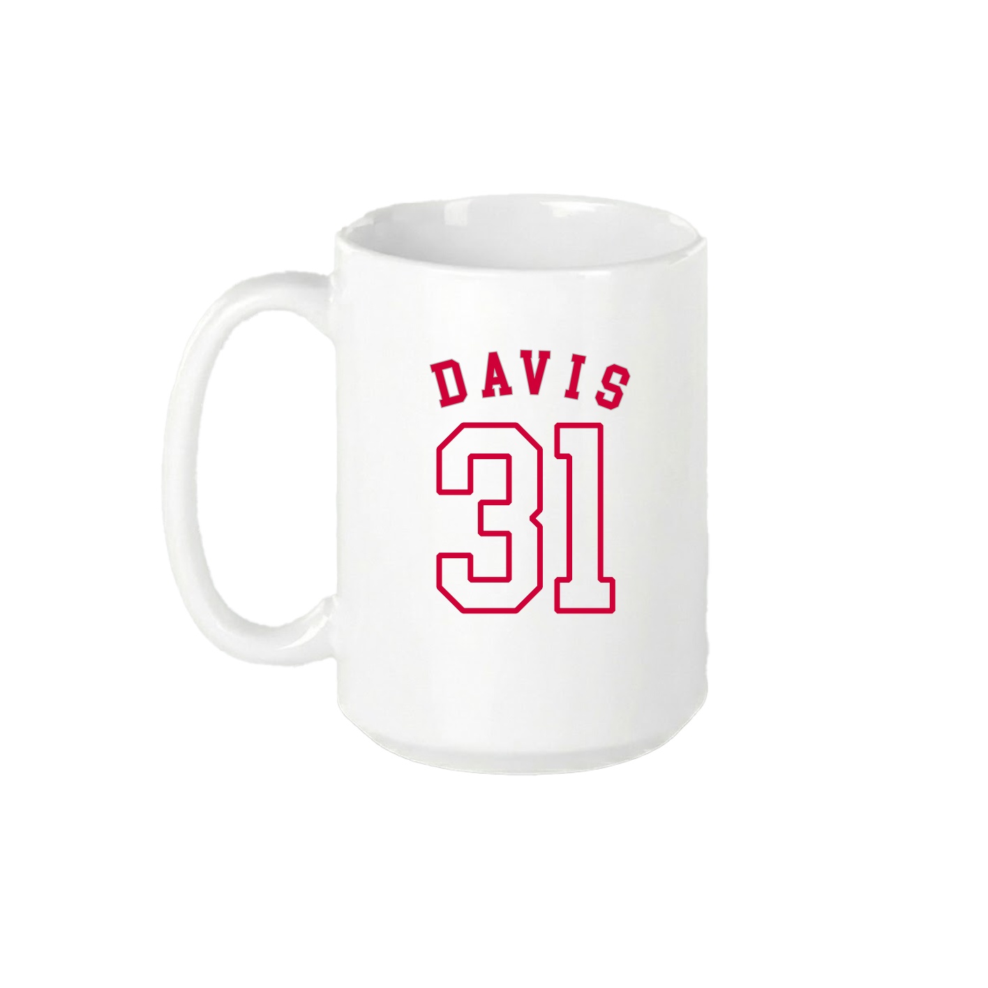 15oz Coffee Mug — Shirsey Arch in White