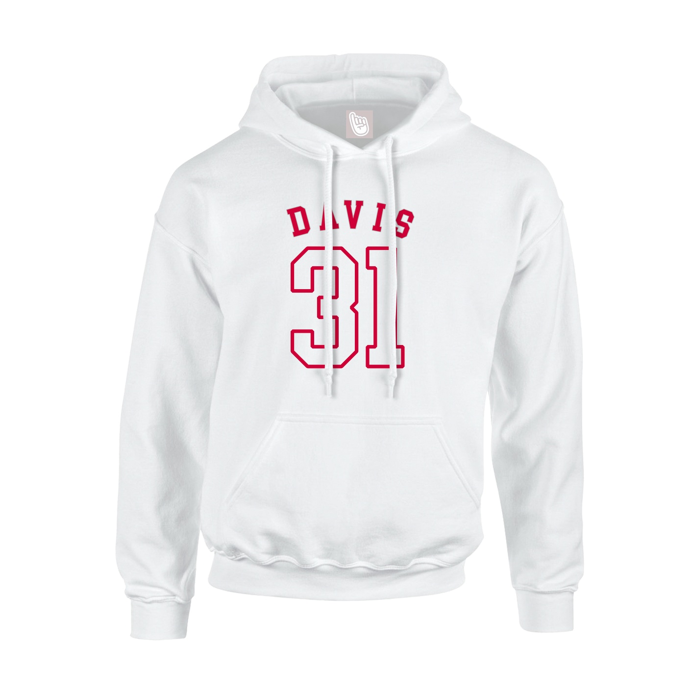 Hoodie — Shirsey Arch in White