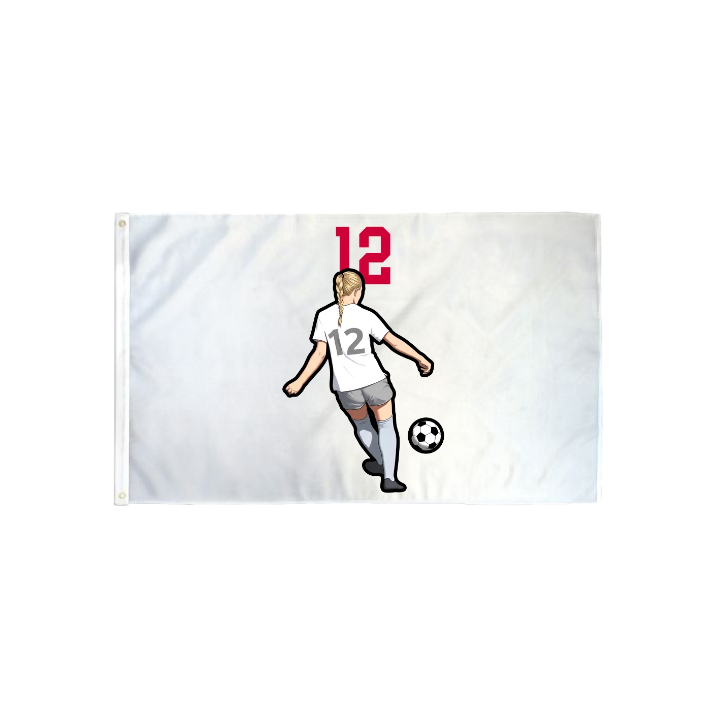 3x5 Flag — Number Top in Classic