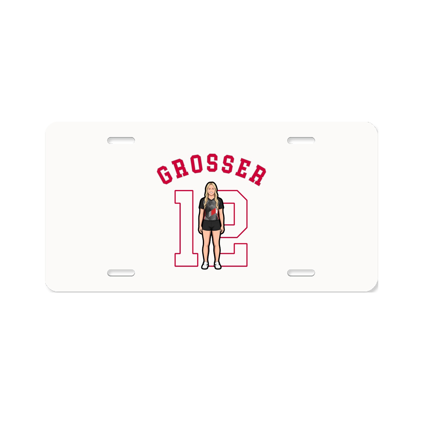 License Plate — Shirsey Arch in Classic