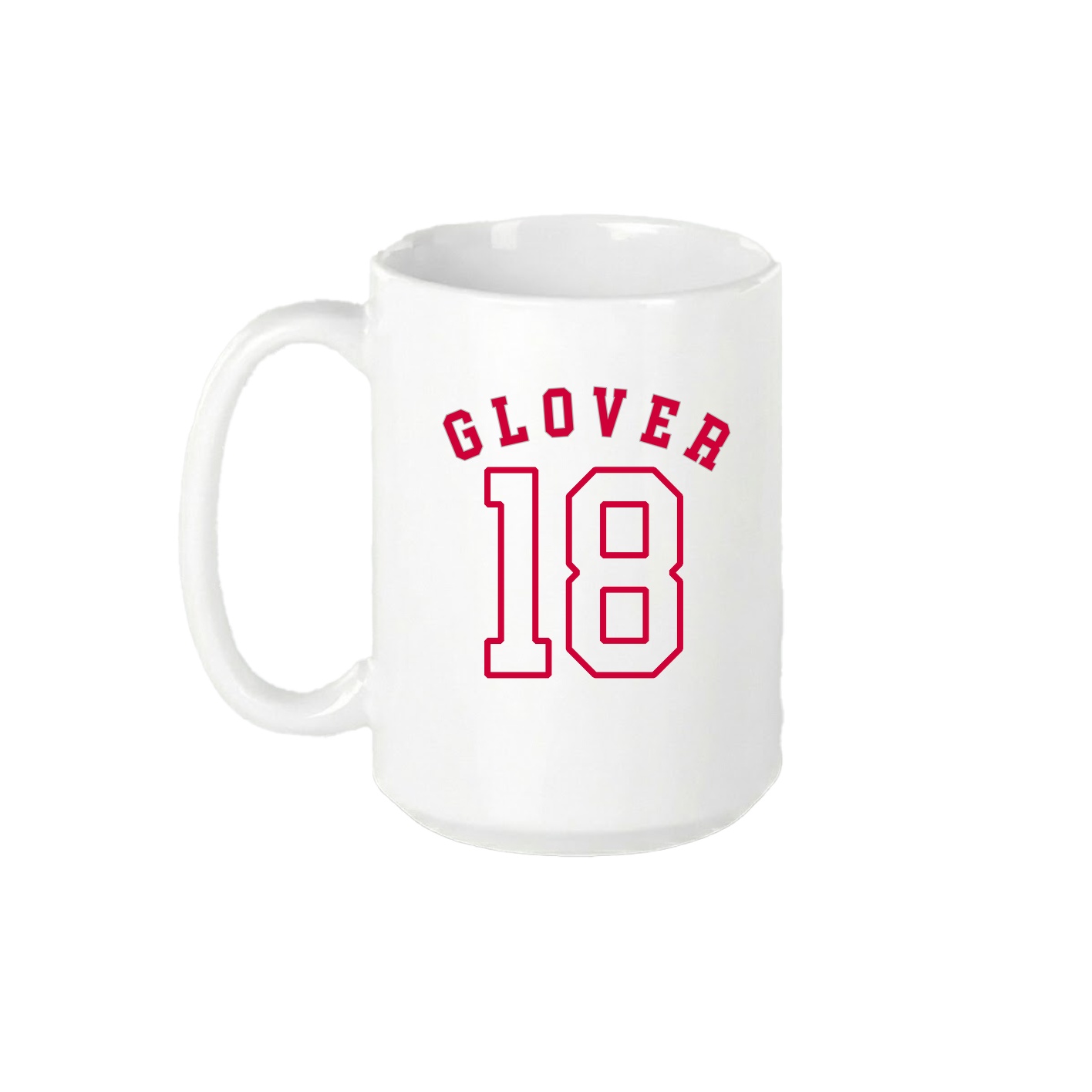 15oz Coffee Mug — Shirsey Arch in White