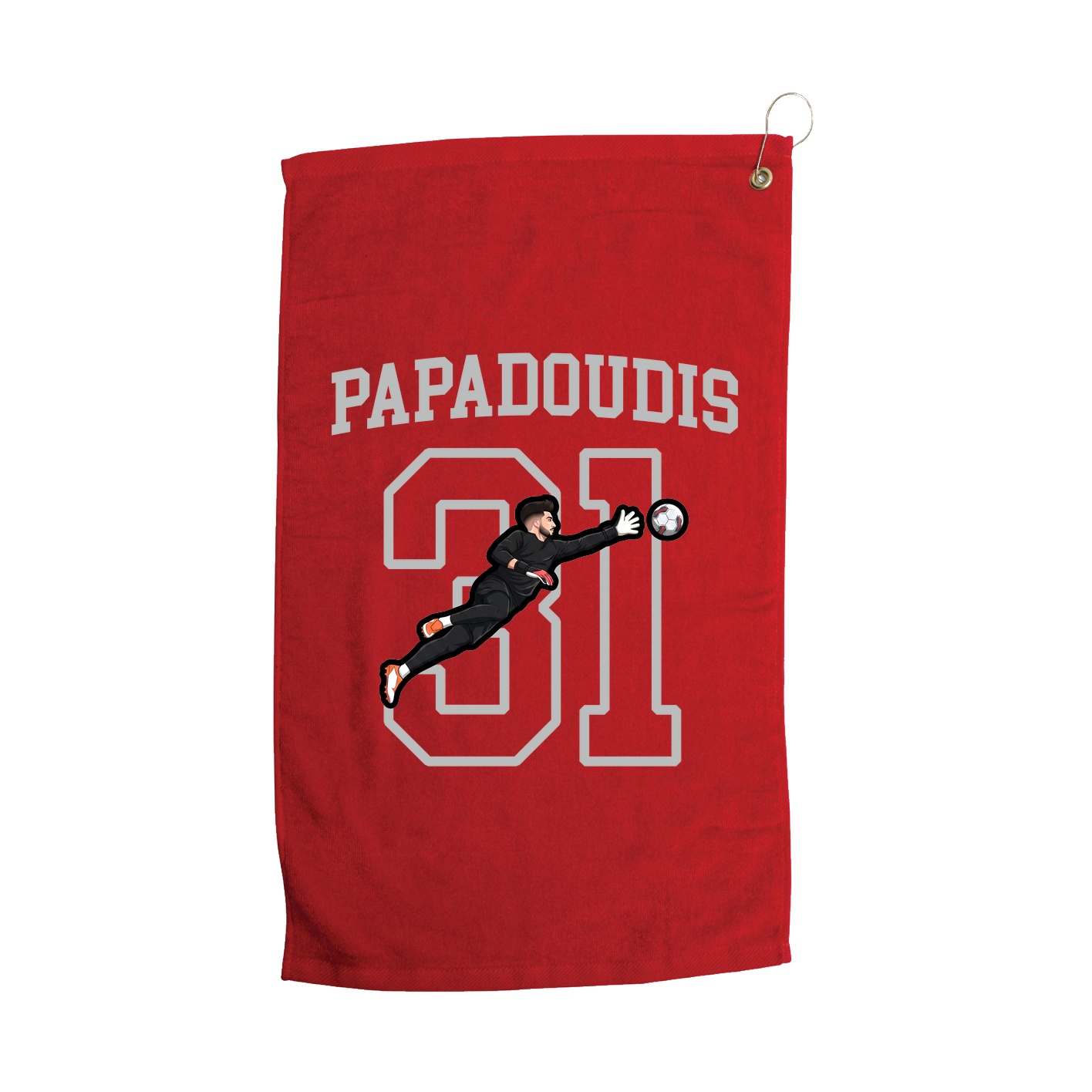 Golf Towel — Shirsey in Red
