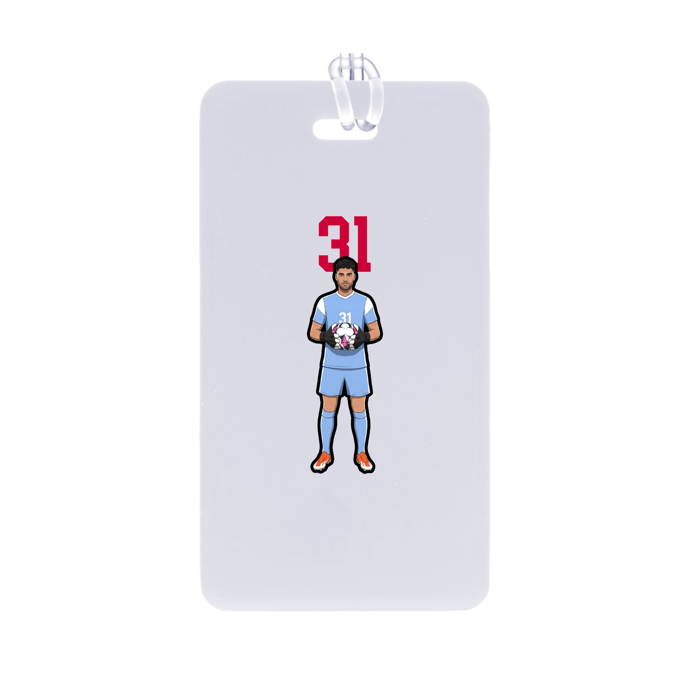 Bag Tag — Number Top in Classic