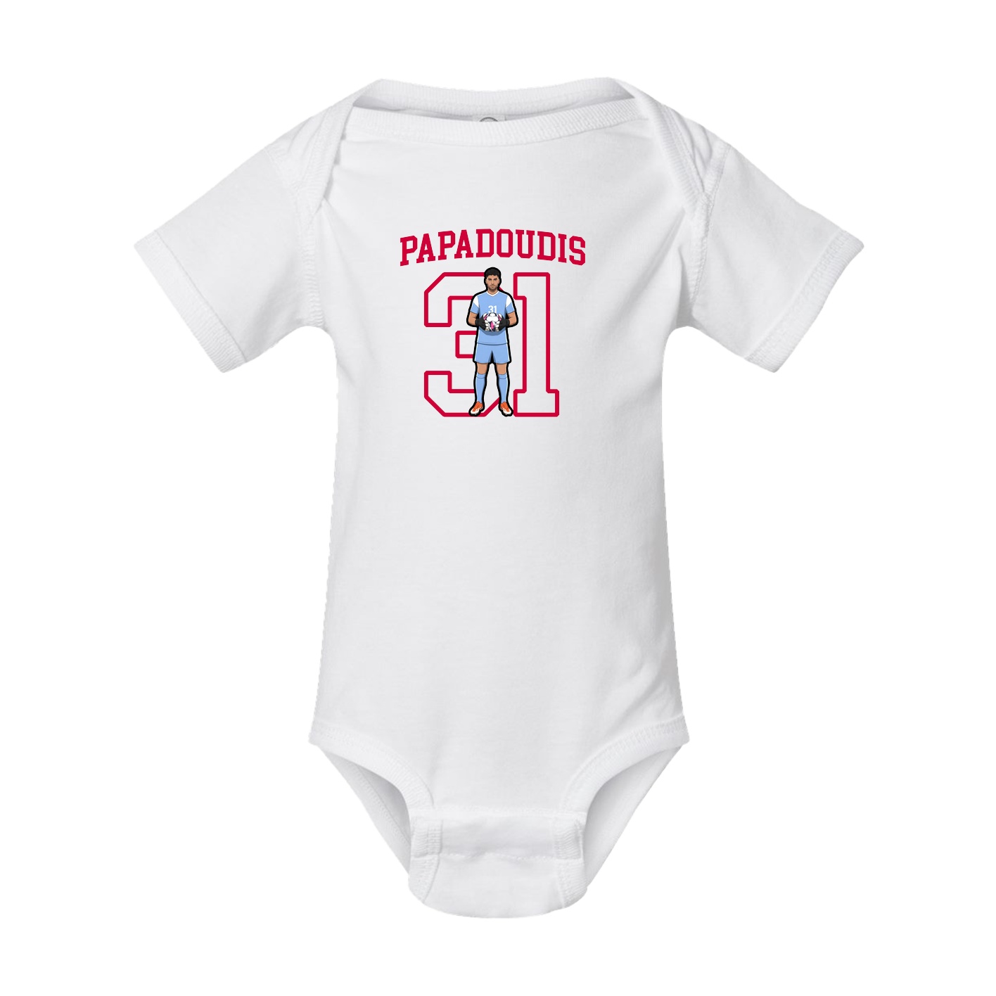 Baby Onesie — Shirsey in White