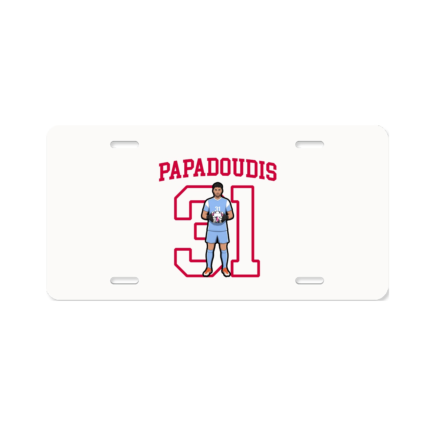 License Plate — Shirsey in Classic