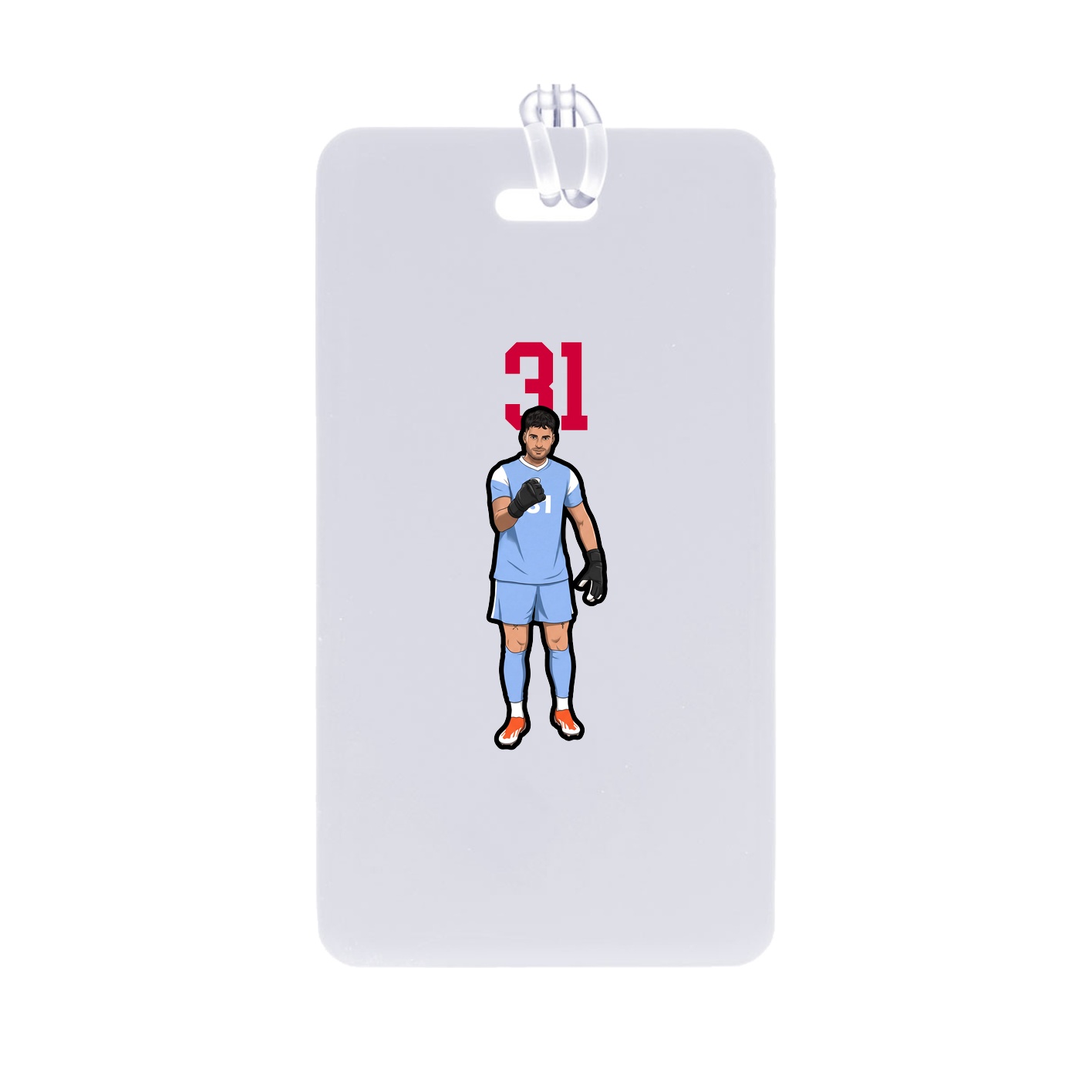 Bag Tag — Number Top in Classic