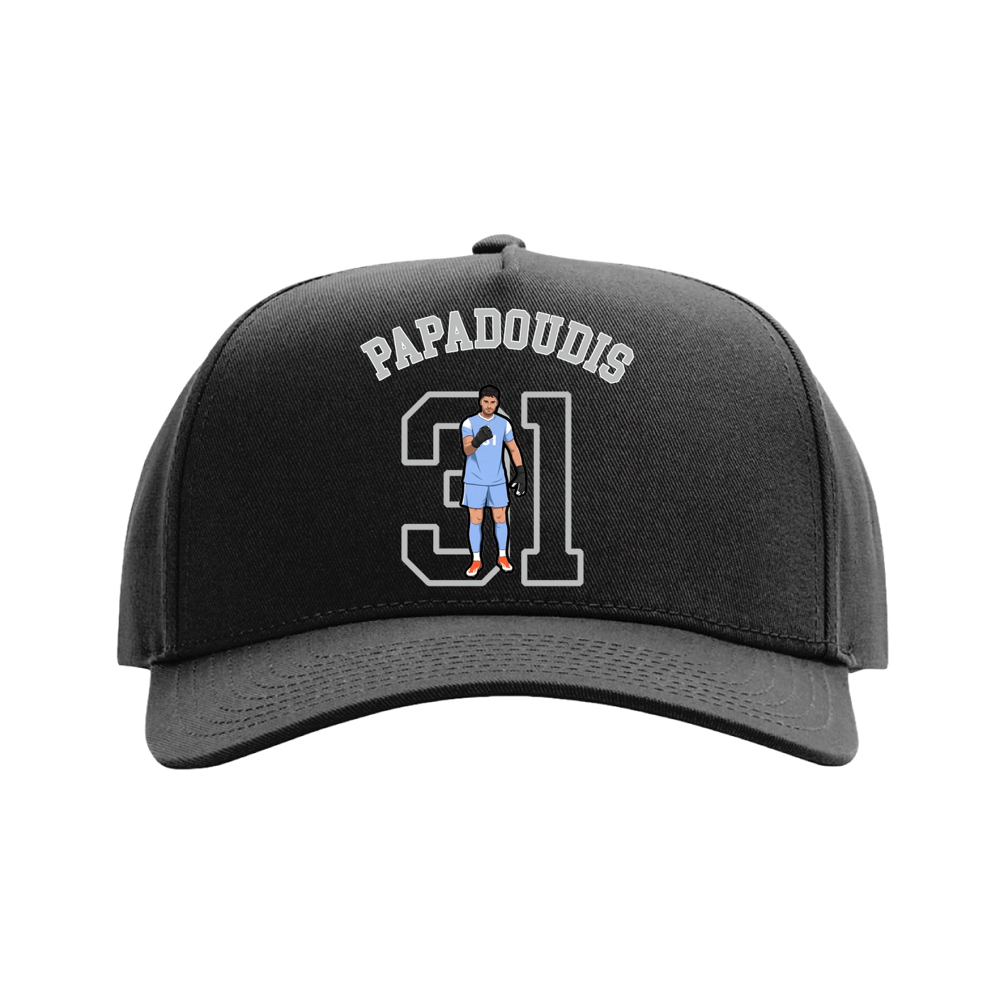 Full Fabric Five-Panel Champ Cap