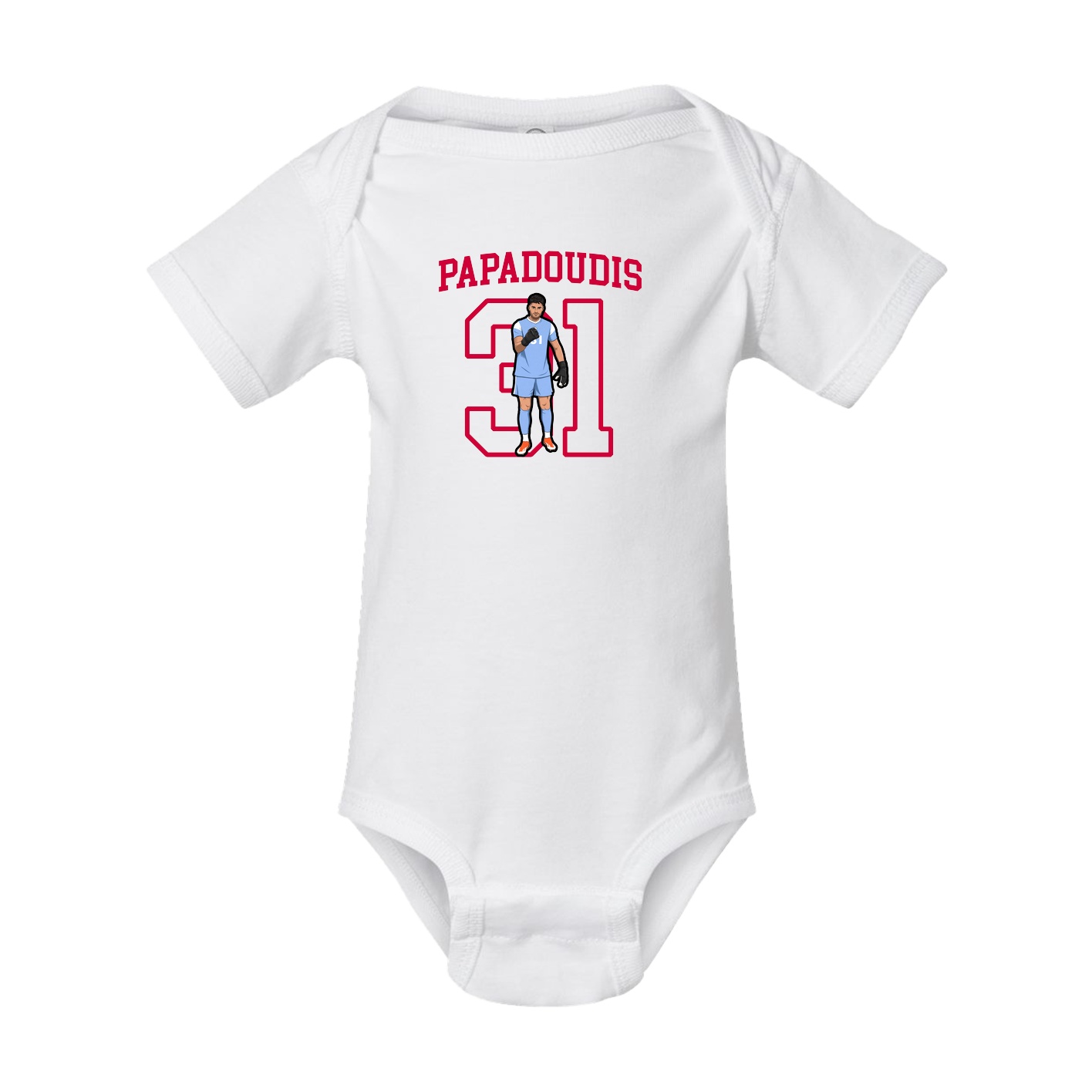 Baby Onesie — Shirsey in White