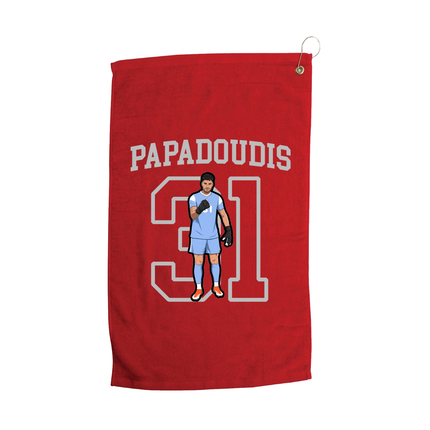 Golf Towel — Shirsey in Red