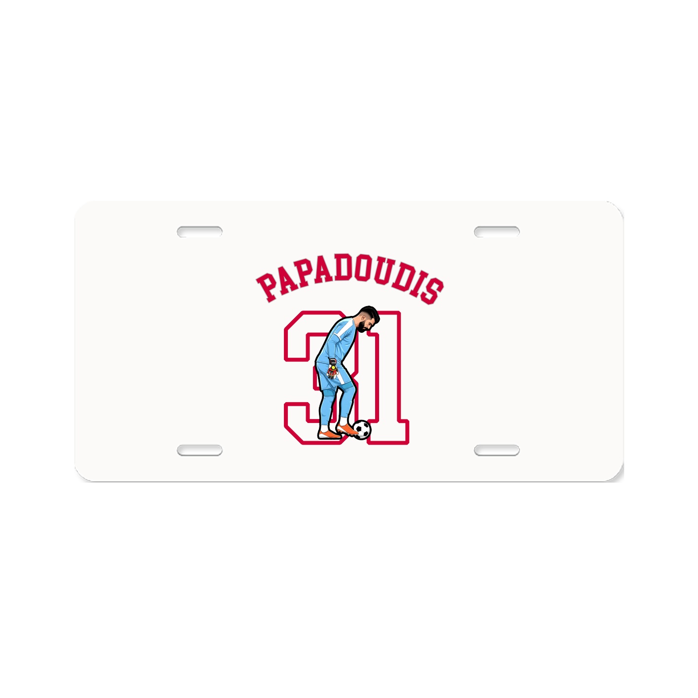 License Plate — Shirsey Arch in Classic