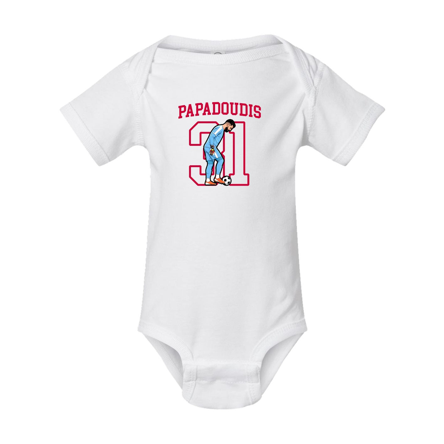 Baby Onesie — Shirsey in White