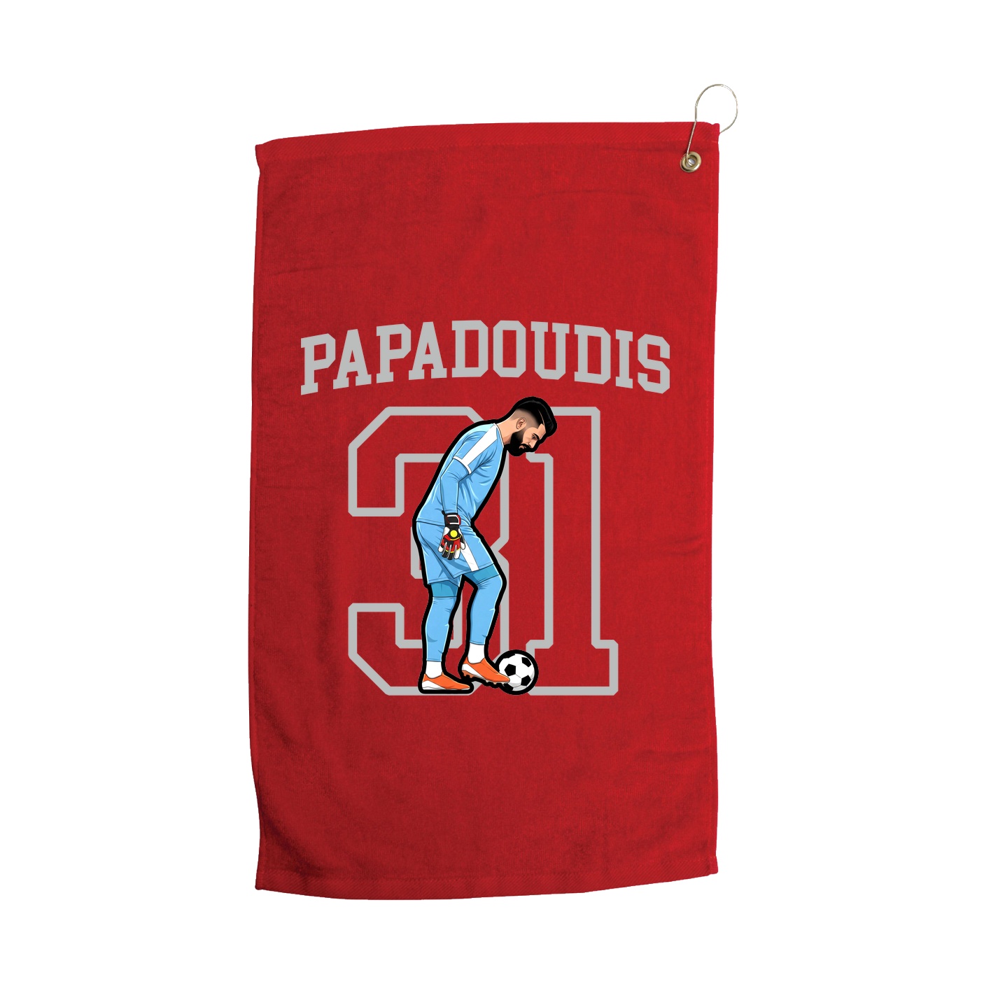 Golf Towel — Shirsey in Red