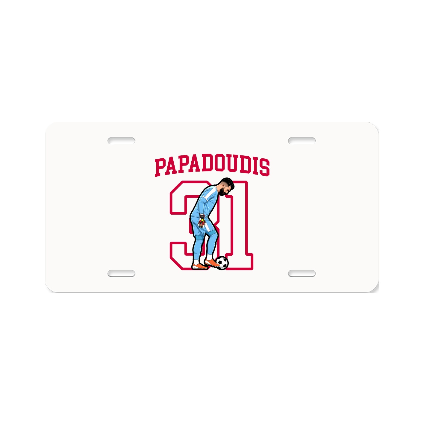 License Plate — Shirsey in Classic
