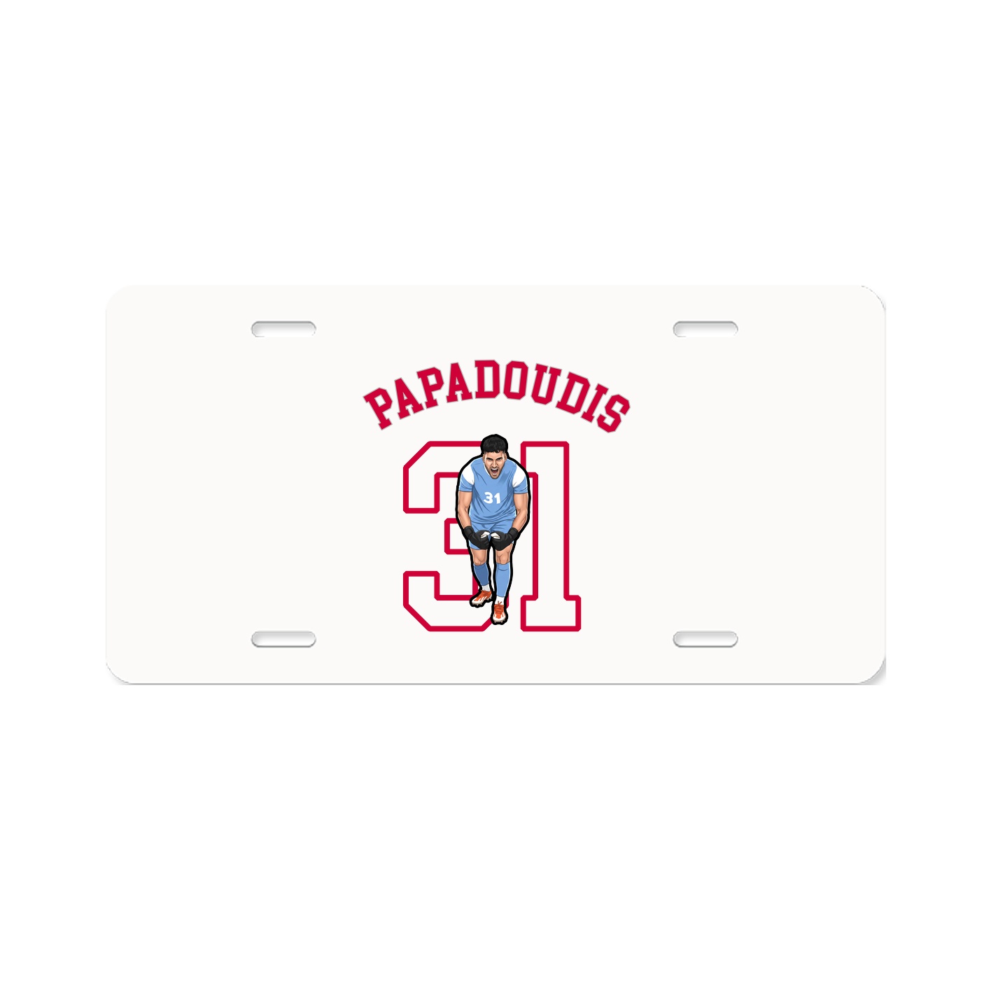 License Plate — Shirsey Arch in Classic