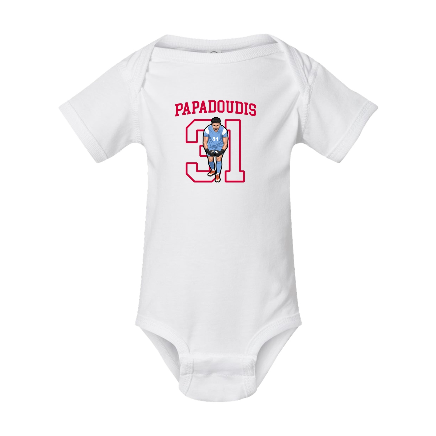 Baby Onesie — Shirsey in White