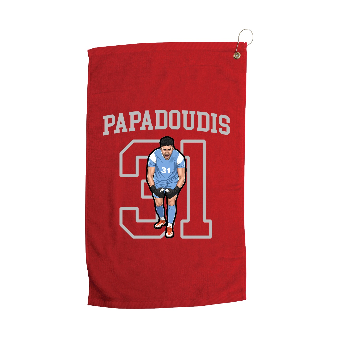 Golf Towel — Shirsey in Red