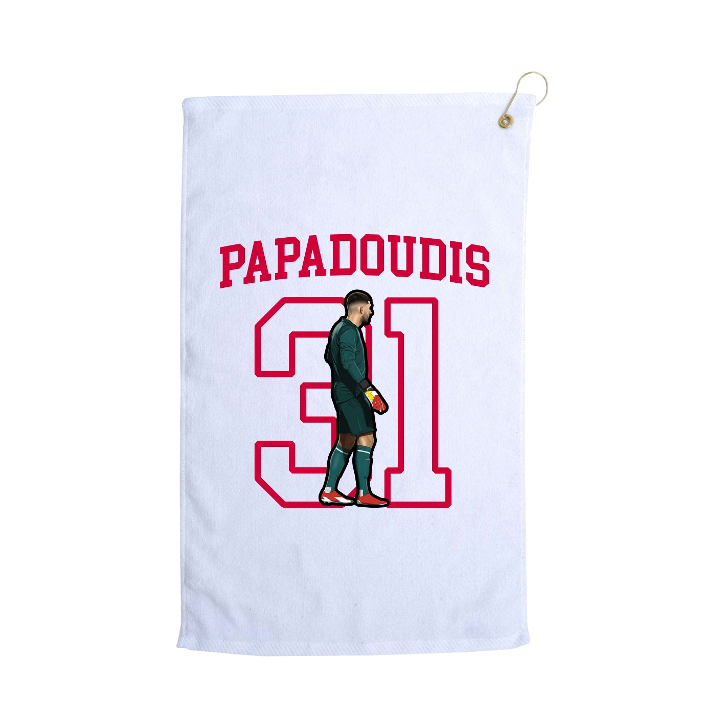 Golf Towel — Shirsey in White