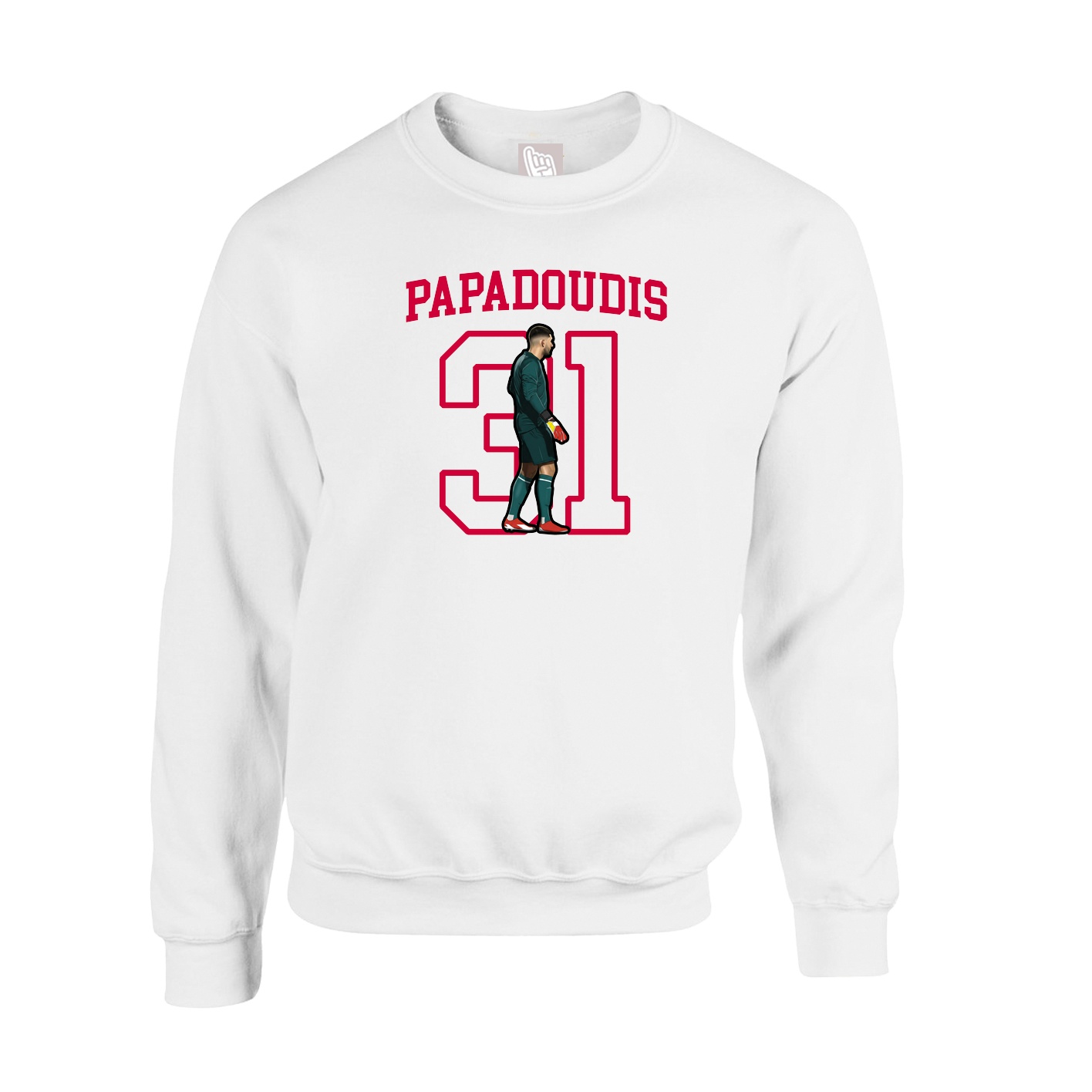Fleece Crew — Shirsey in White