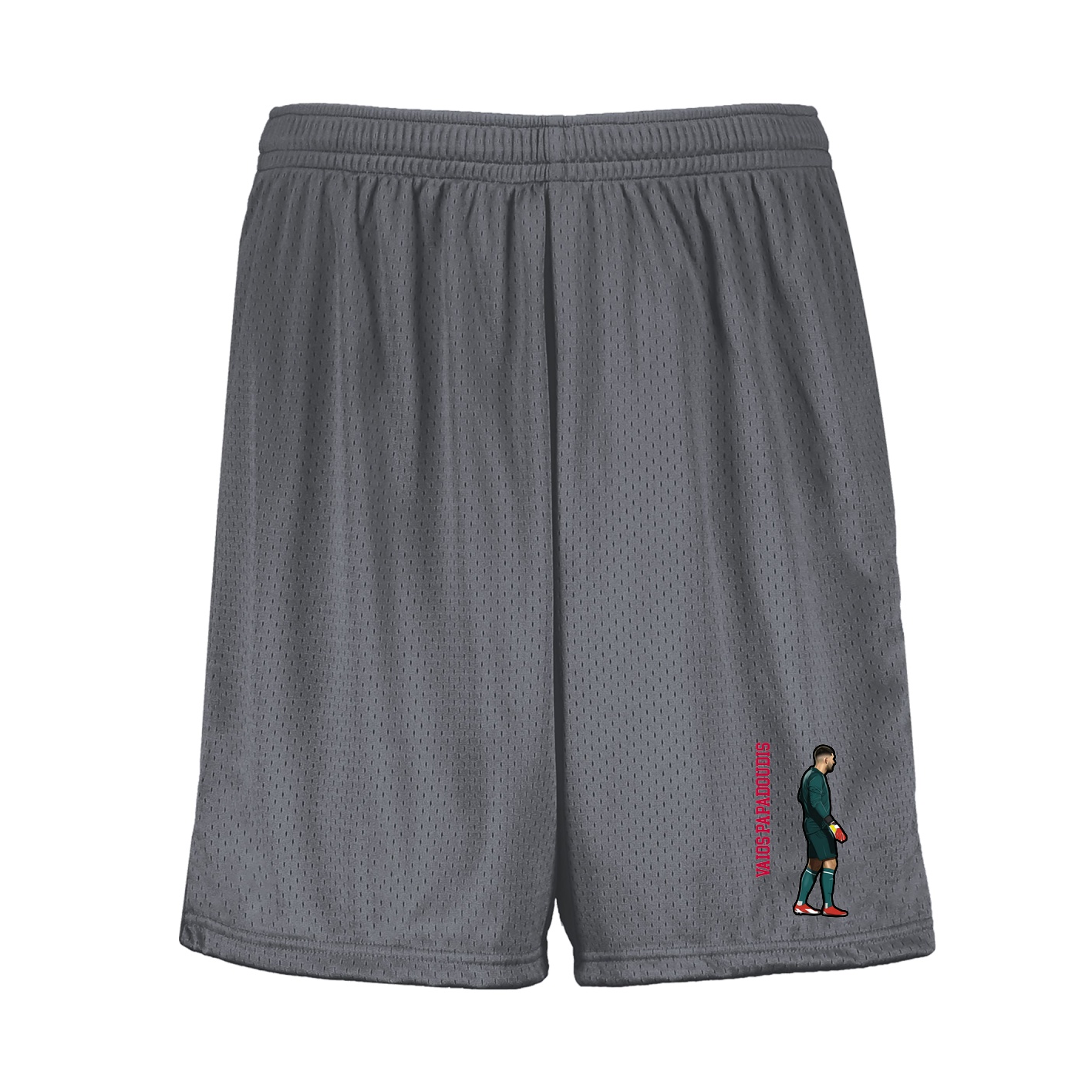 Shorts — Name Vertical in Grey
