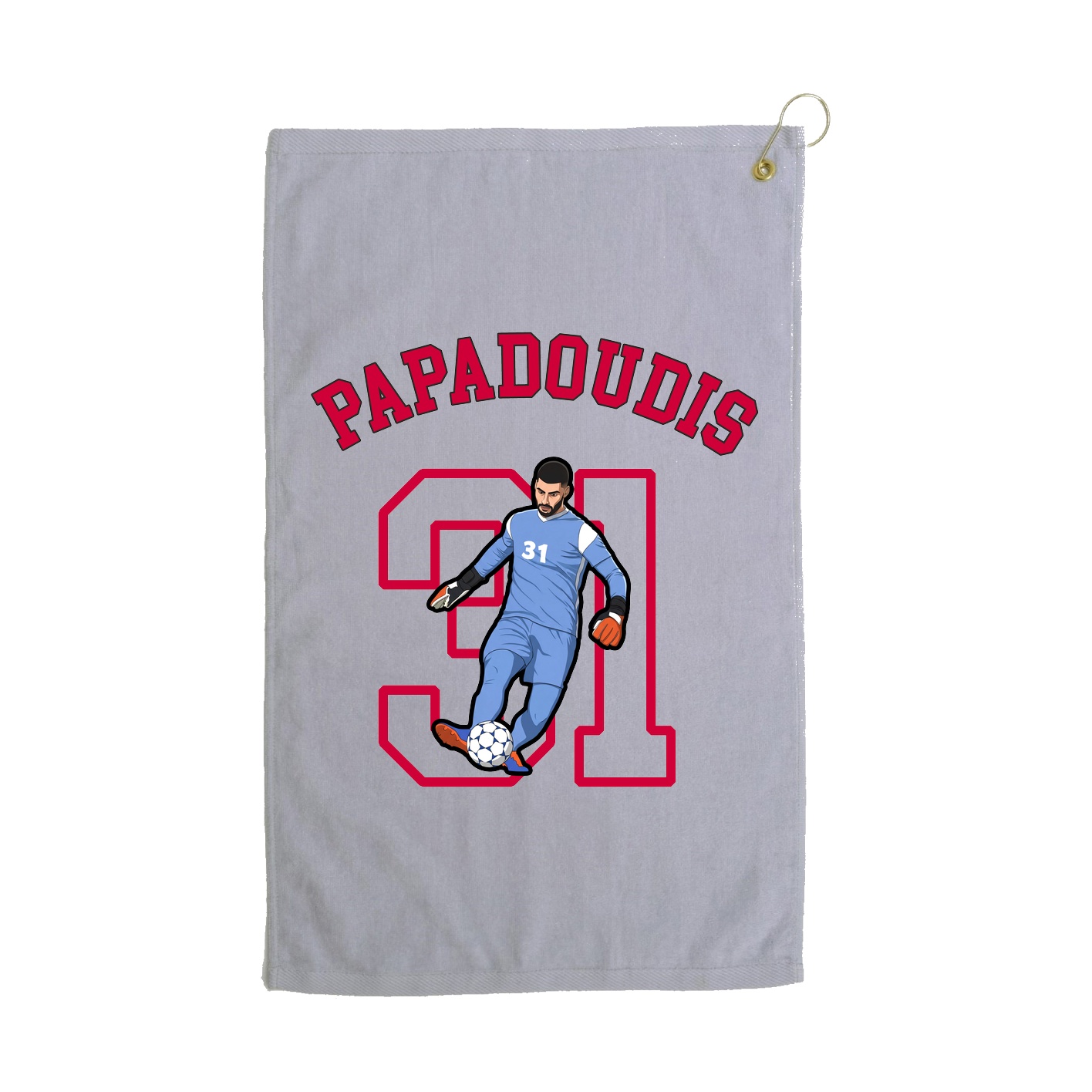 Golf Towel — Shirsey Arch in Grey