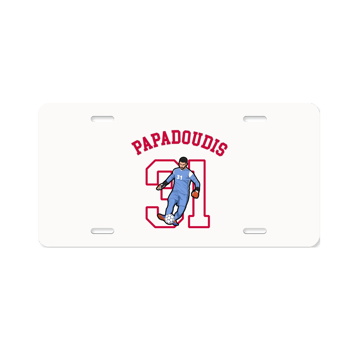 License Plate — Shirsey Arch in Classic