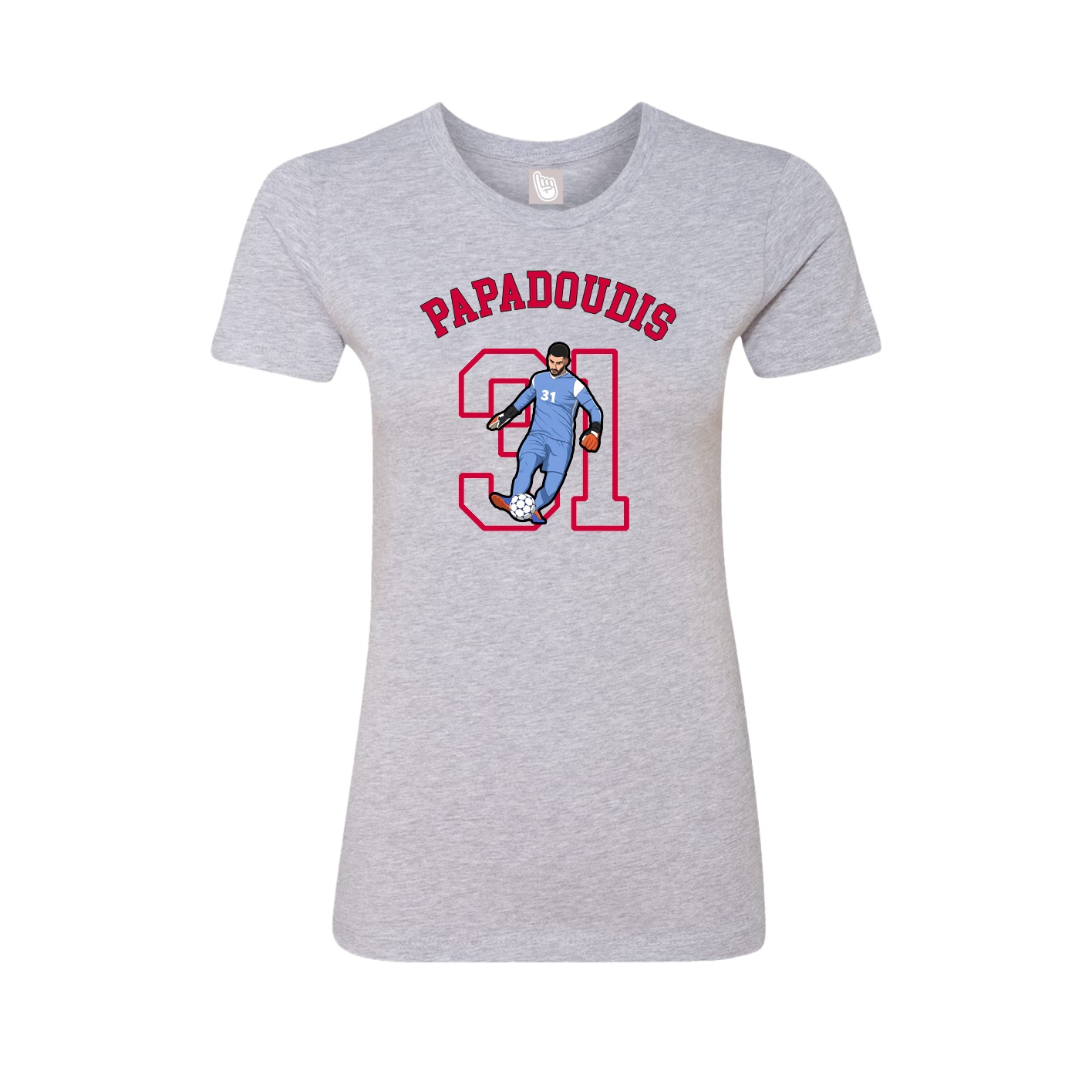 Womens Tee — Shirsey Arch in Grey