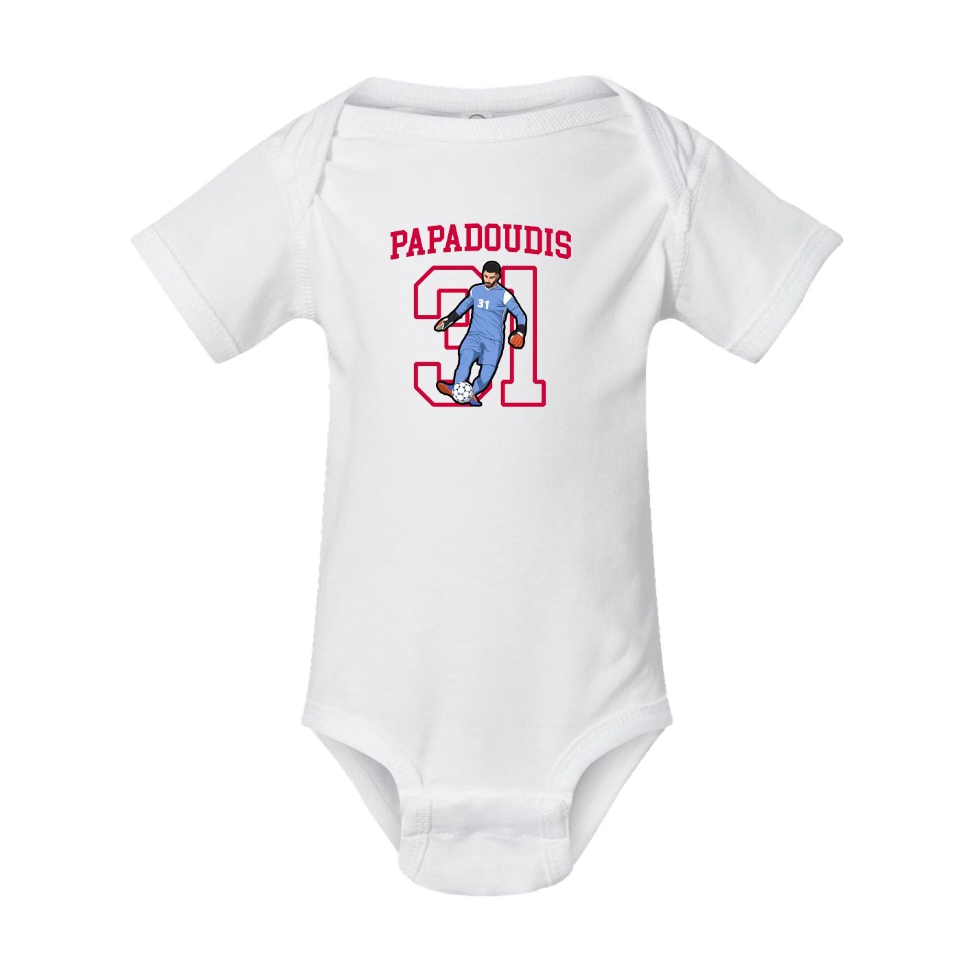 Baby Onesie — Shirsey in White