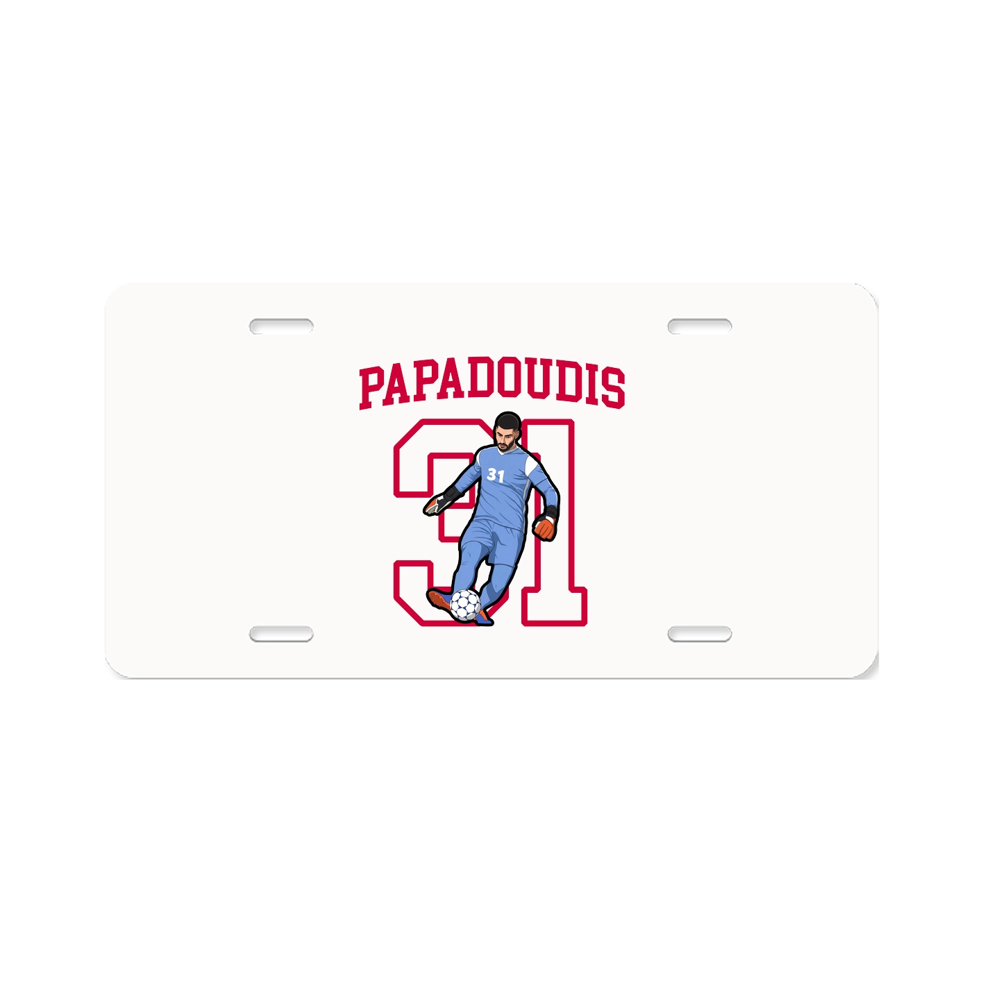 Aluminum License Plate
