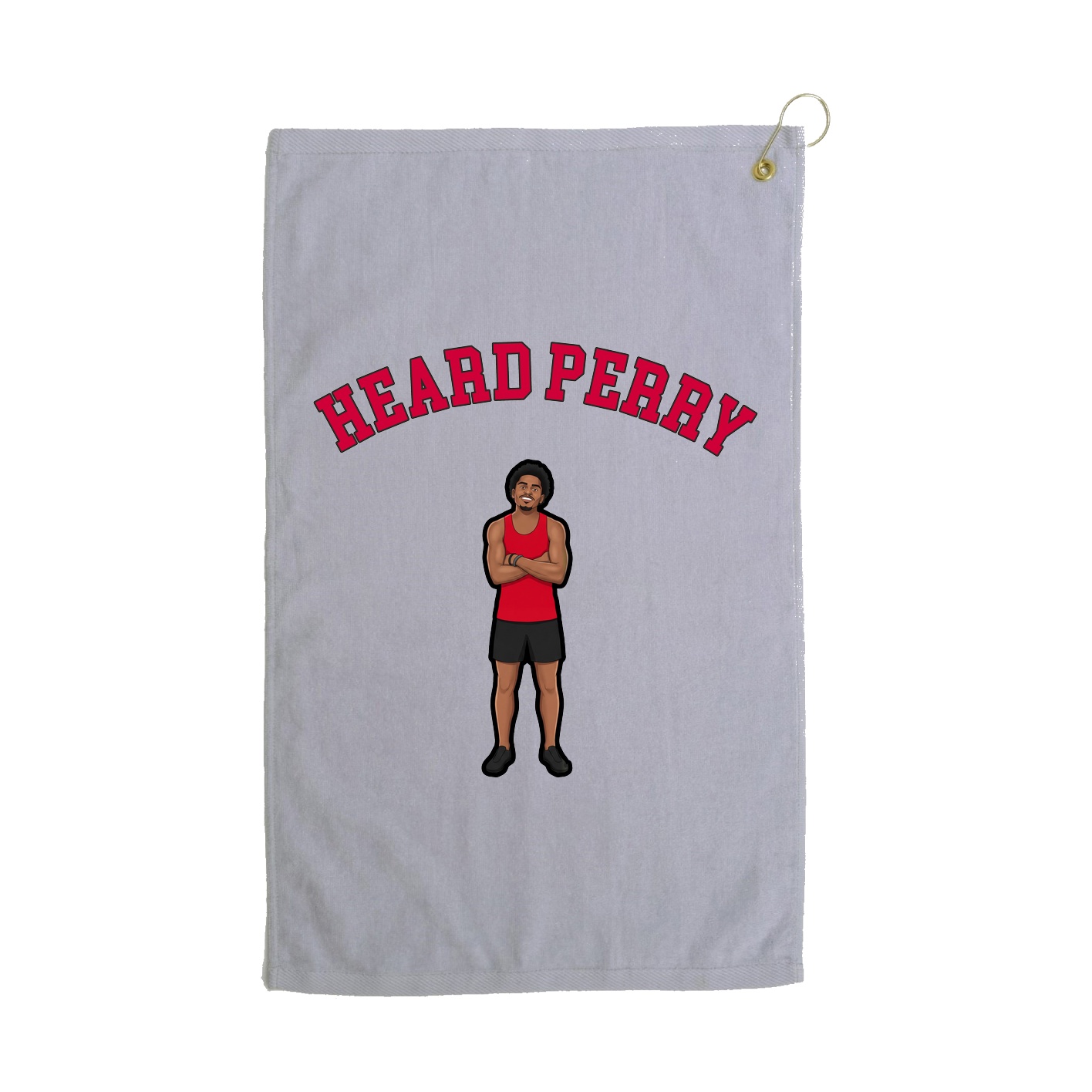 Golf Towel — Shirsey Arch in Grey