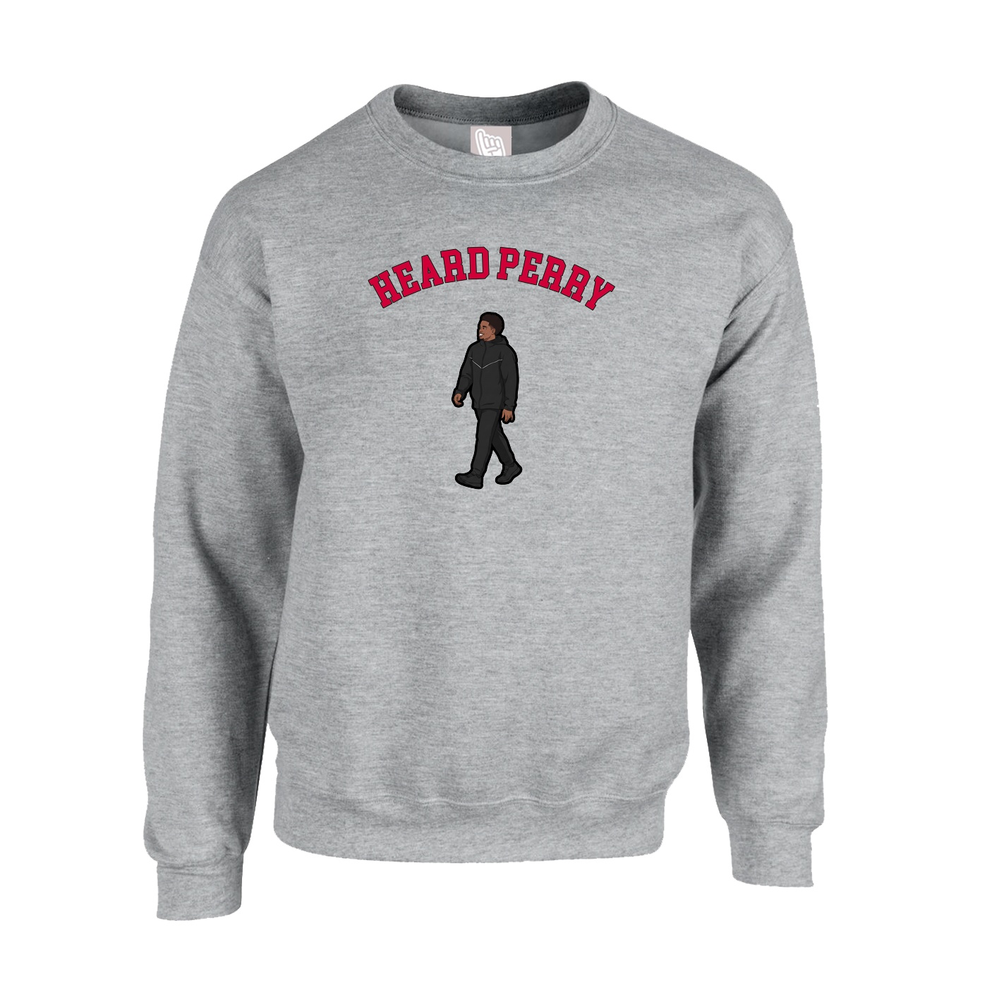 Fleece Crew — Shirsey Arch in Grey