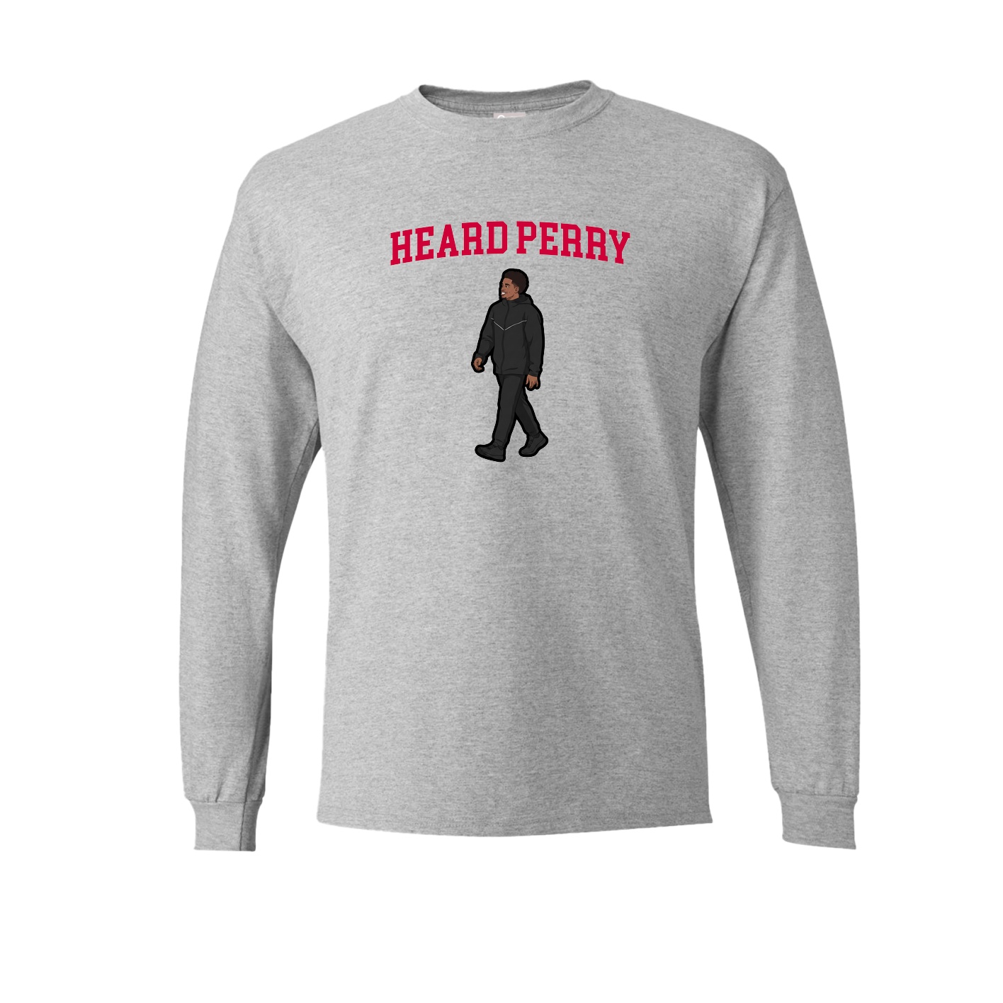 Long Sleeve Tee — Shirsey in Grey