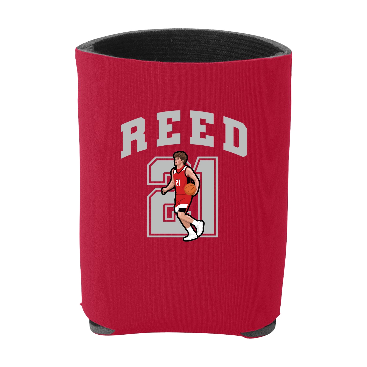 Can Holder — Number in Red