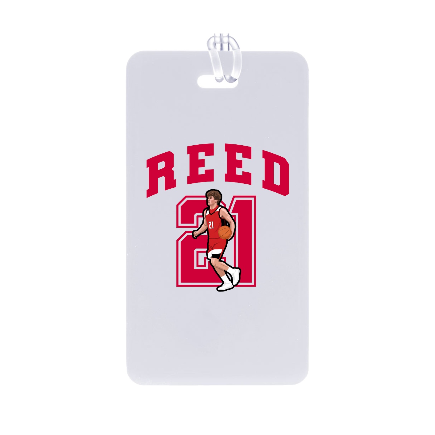 Bag Tag — Number in Classic