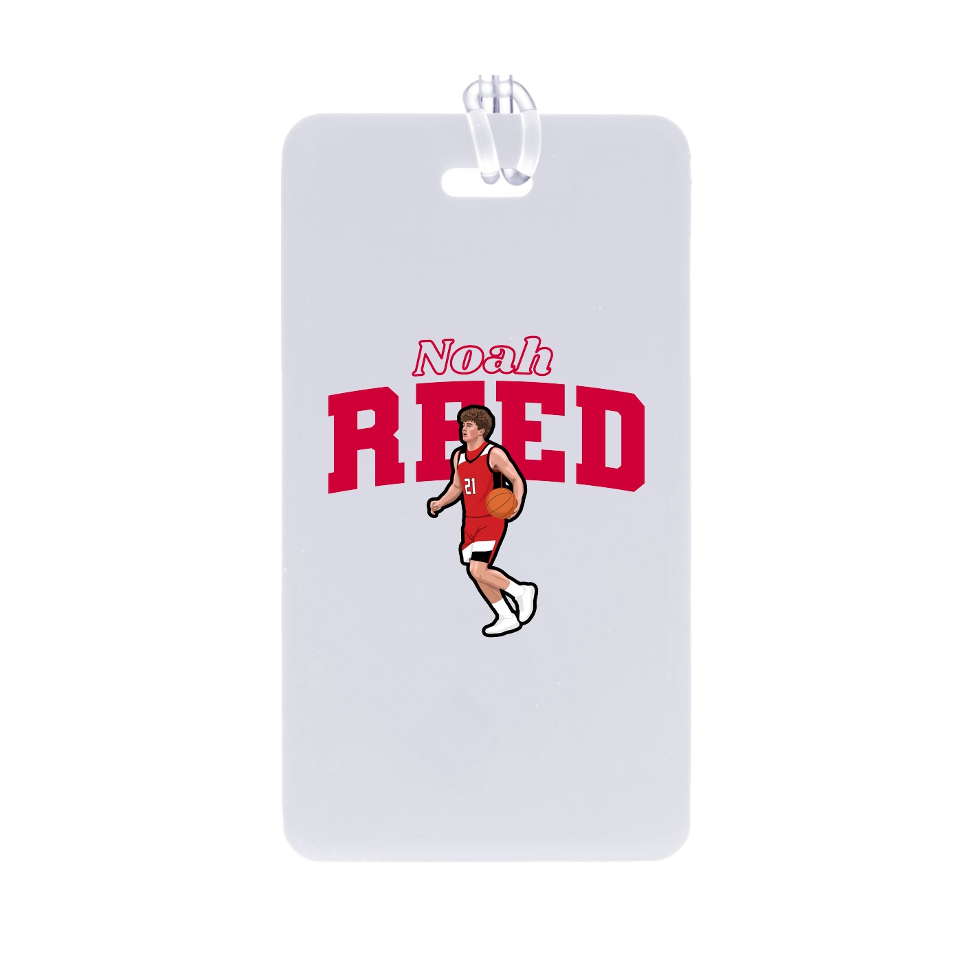 Bag Tag — Name Arch in Classic