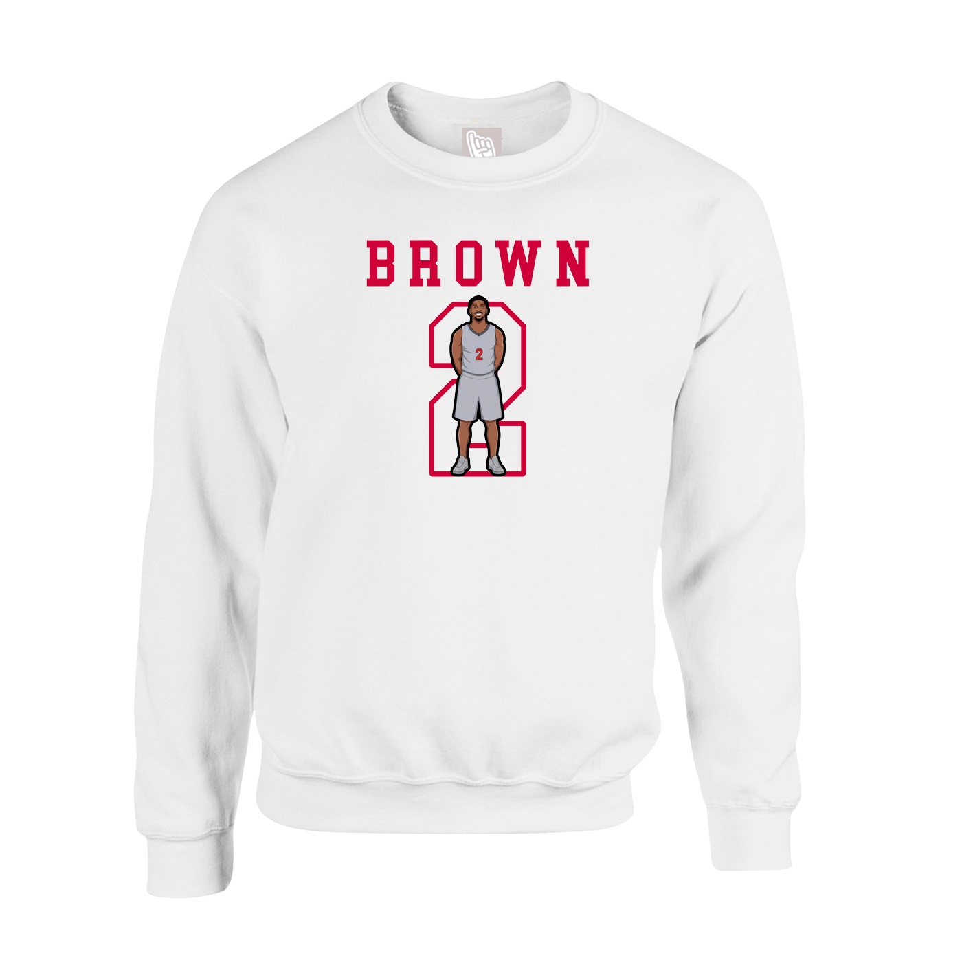 Fleece Crew — Shirsey in White