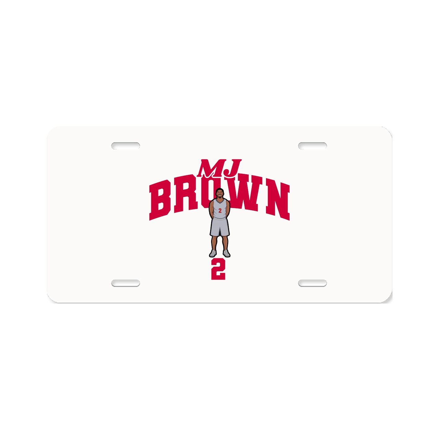 License Plate — Signature Arch in Classic