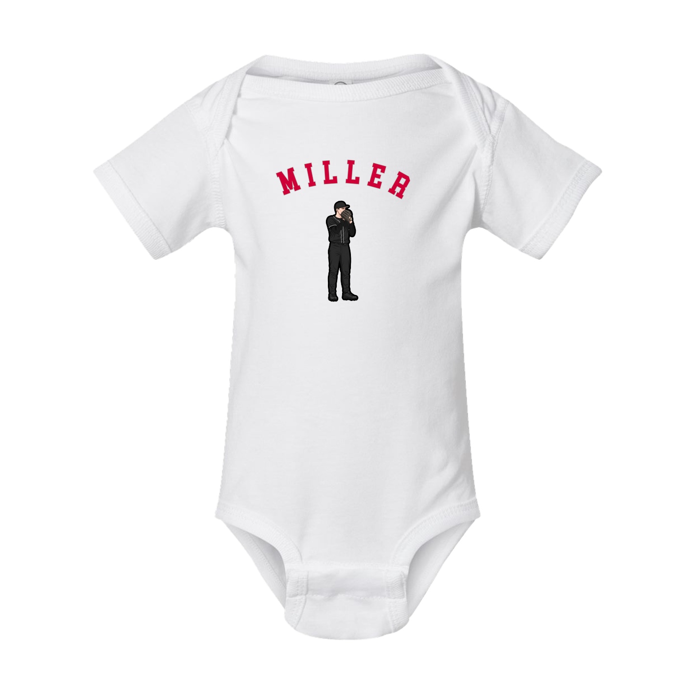 Baby Onesie — Shirsey Arch in White