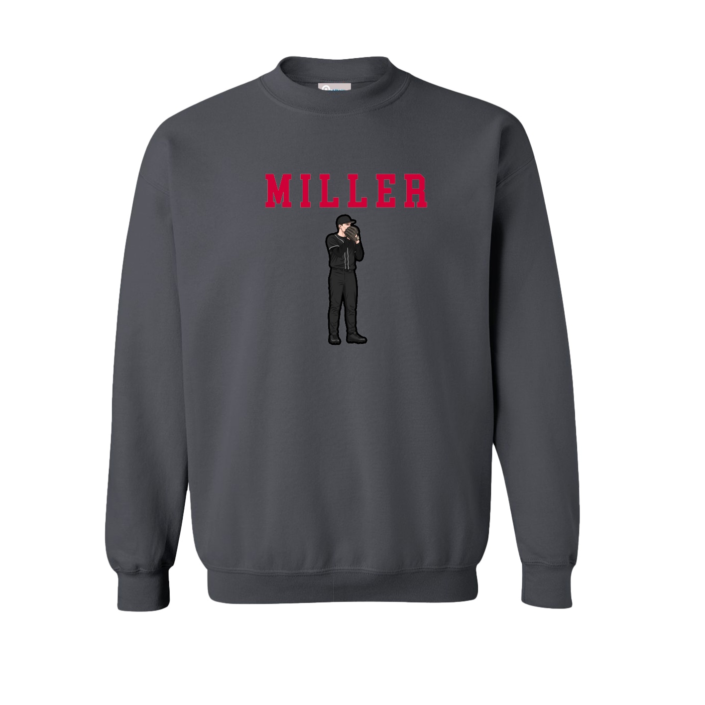 Fleece Crew — Shirsey in Grey