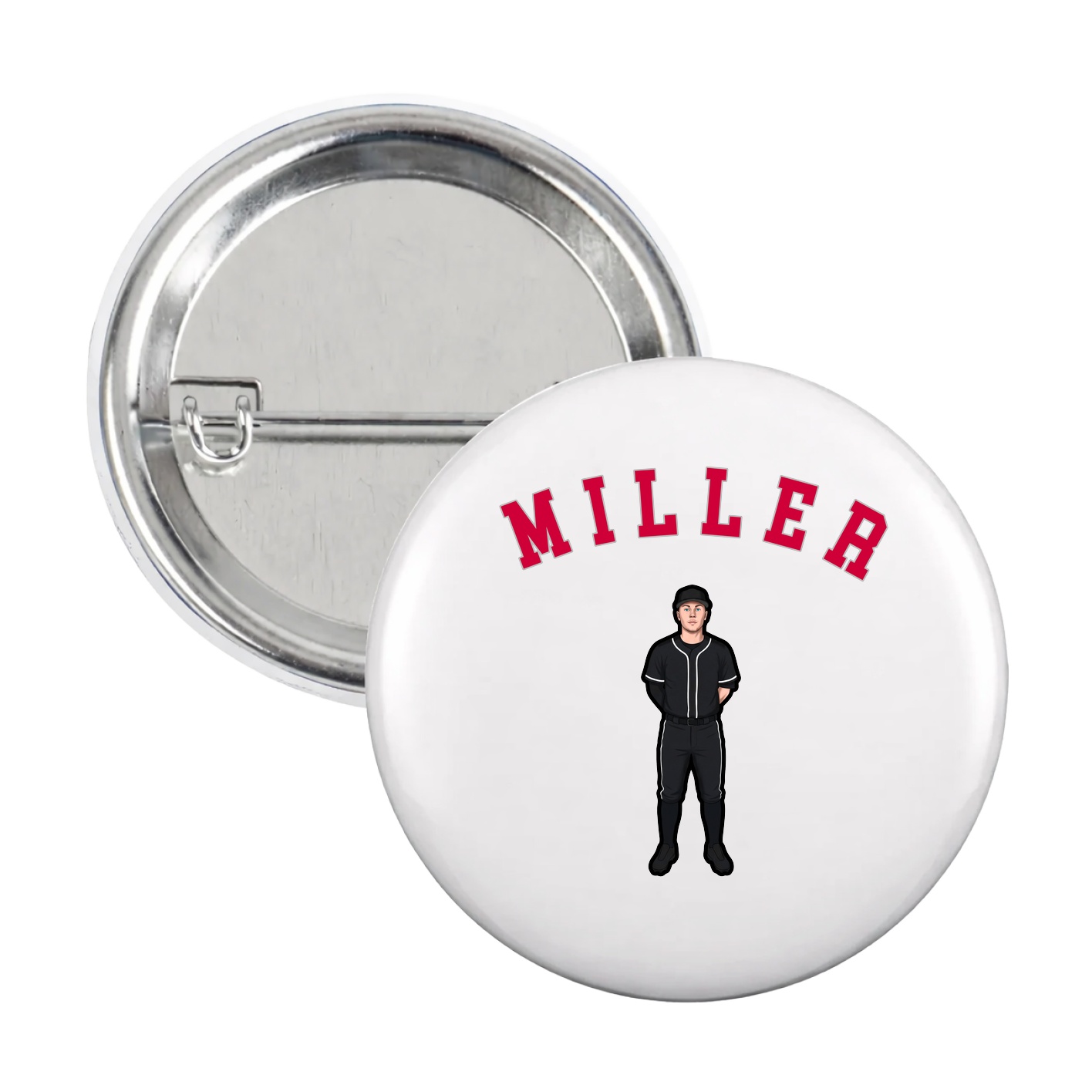 Game Day Button — Shirsey Arch in White