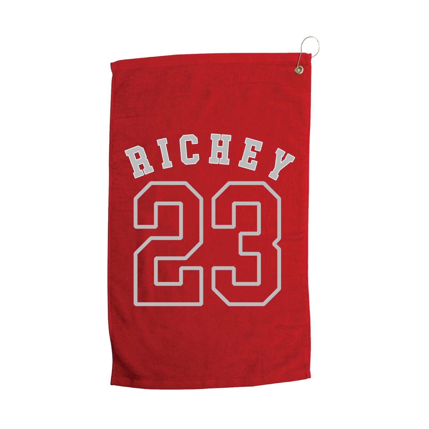 Golf Towel — Shirsey Arch in Red