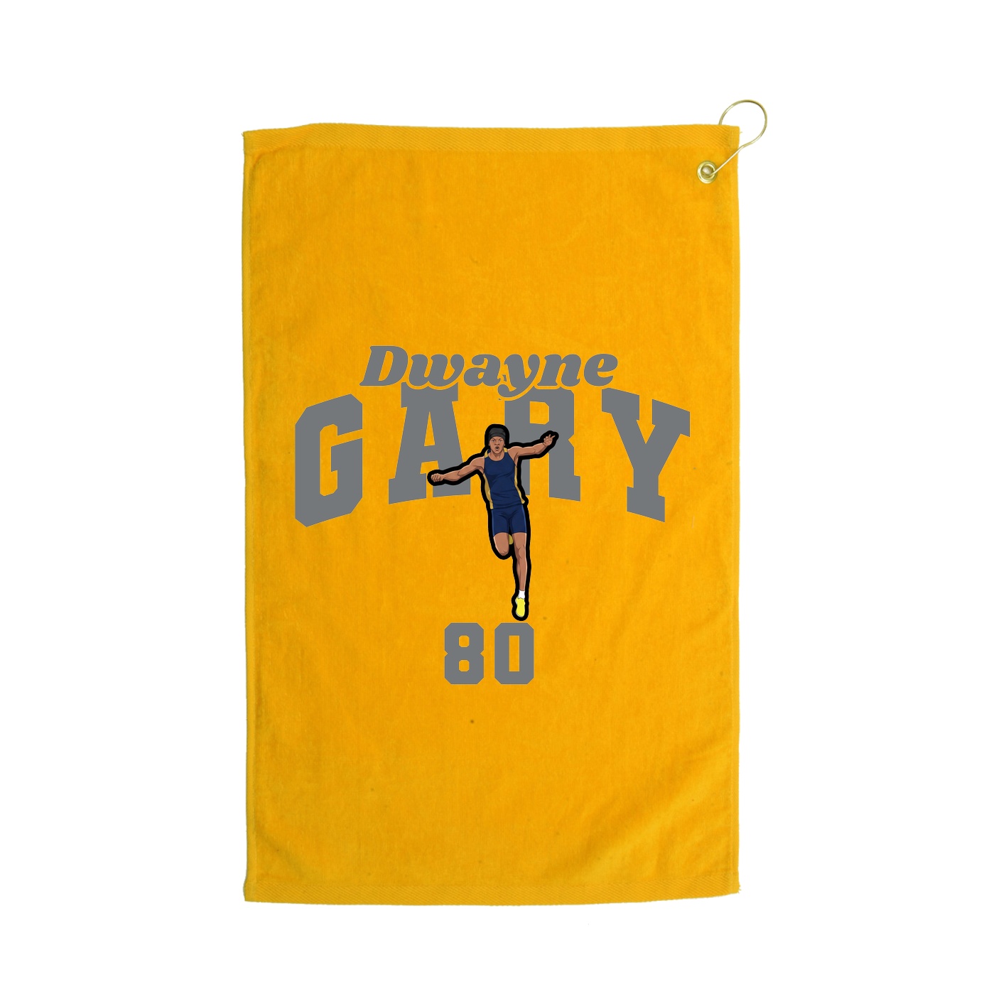 Golf Towel — Signature Arch in Gold