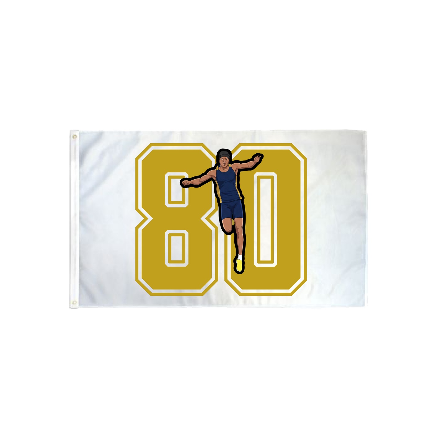 3x5 Flag — Number in Classic
