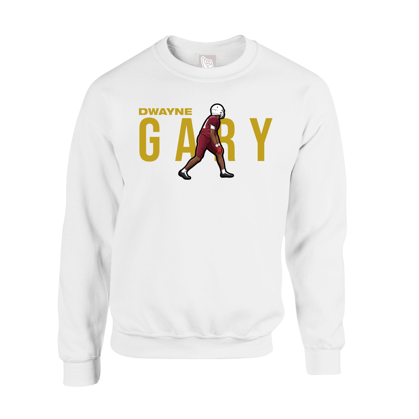 Fleece Crew — Player Name in White