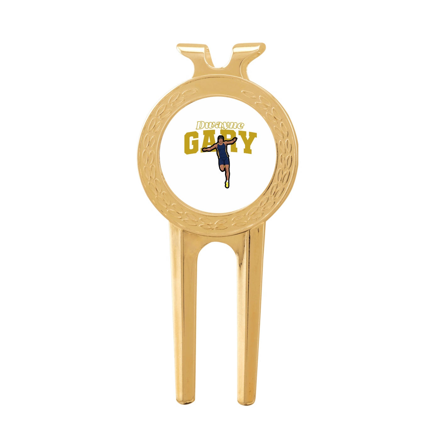 Divot Tool with Ball Marker — Name Arch in Classic