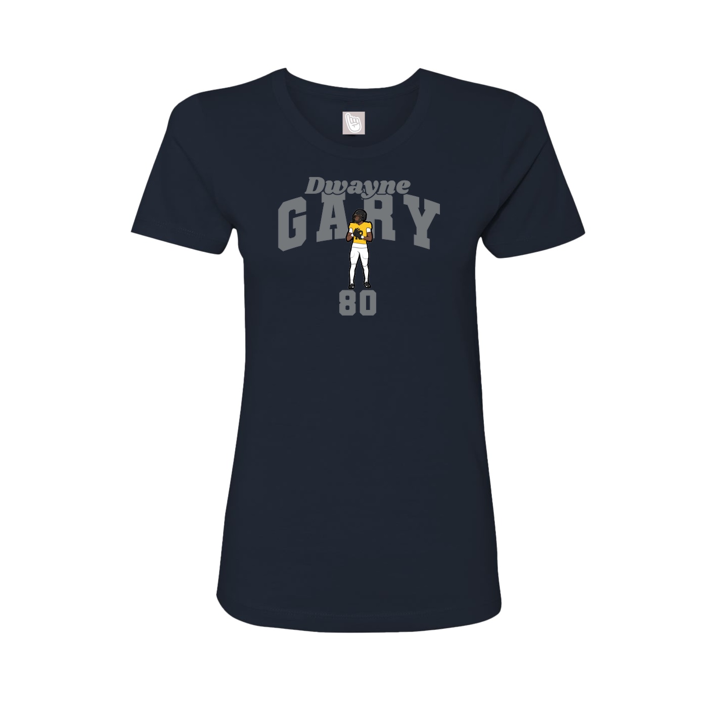 Womens Tee — Signature Arch in Navy