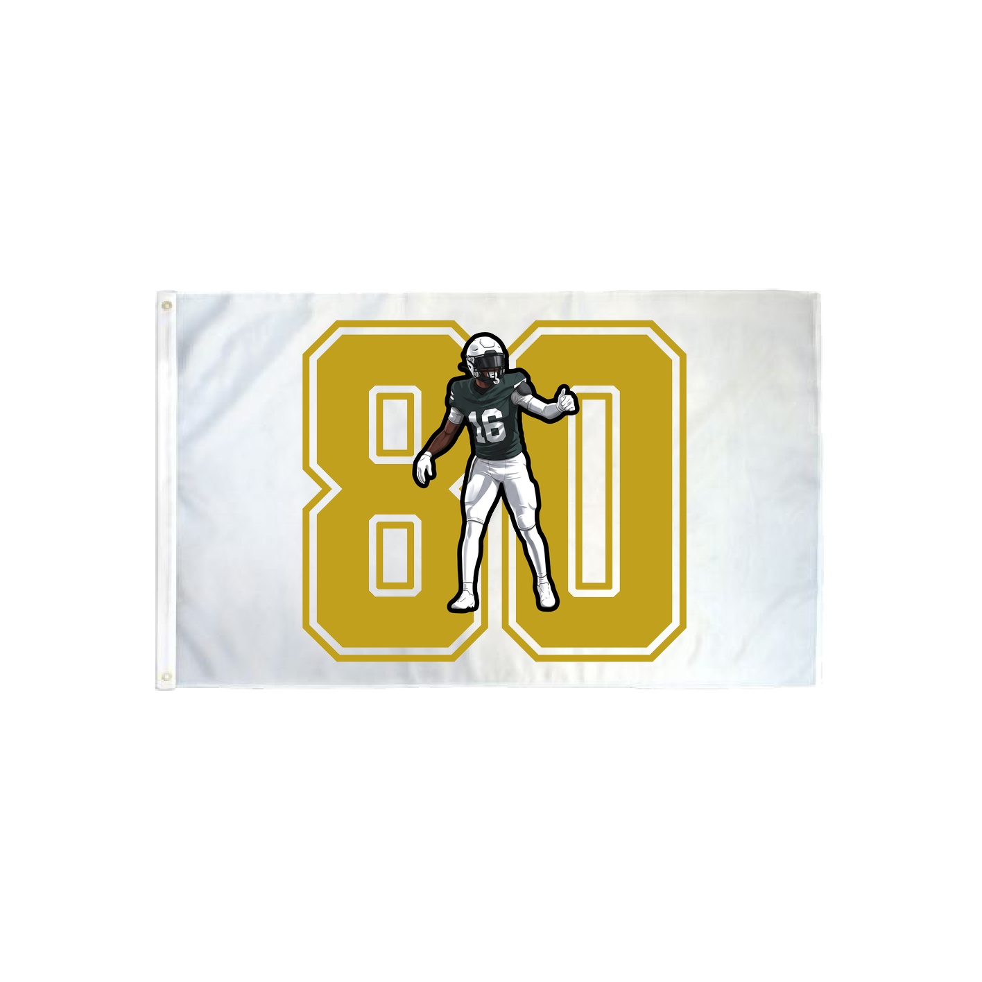 3x5 Flag — Number in Classic