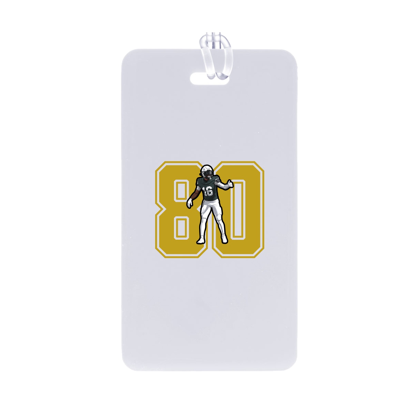 Bag Tag — Number in Classic