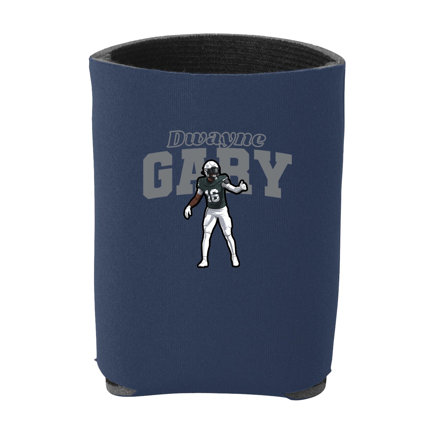 Can Holder — Name Arch in Navy