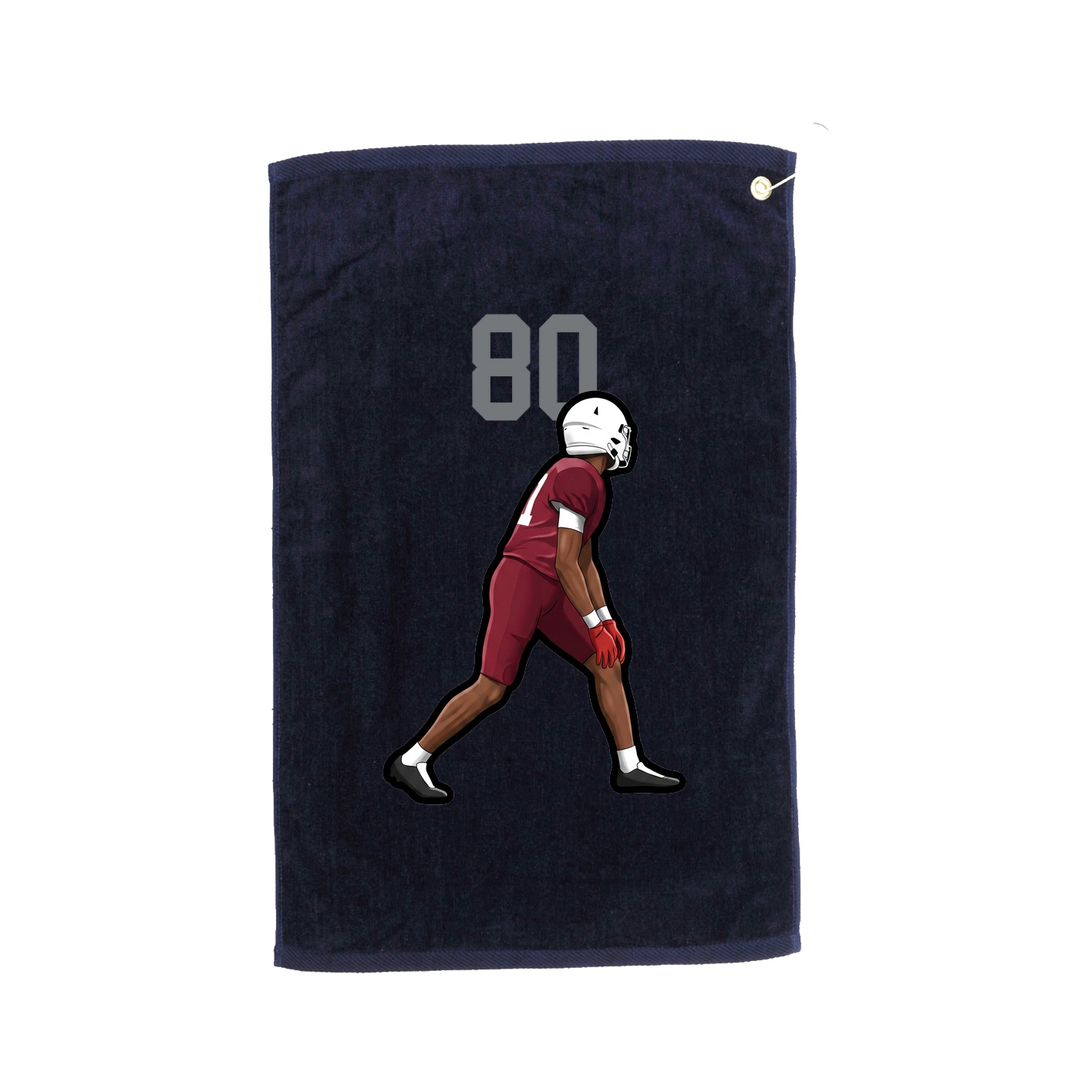 Golf Towel — Number Top in Navy